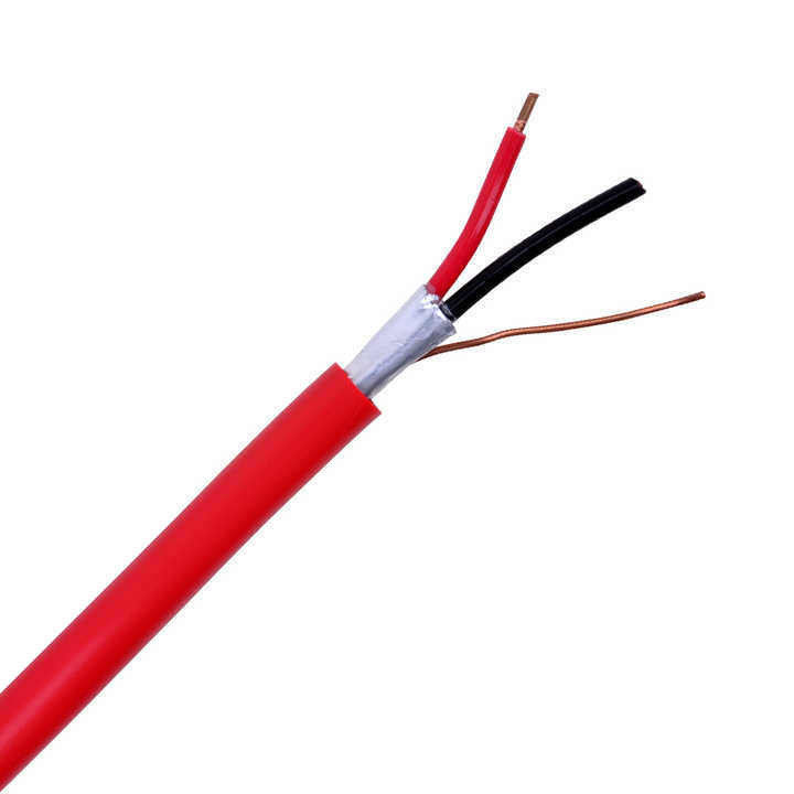 Customized Request UL Listed Shielded 3 Core 2.5mm Fire Alarm Flame Retardant Cable