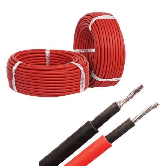 Solar 4mm Solar PV Cables 6mm2 for Solar Photovoltaic Car Low and Medium Voltage Cable