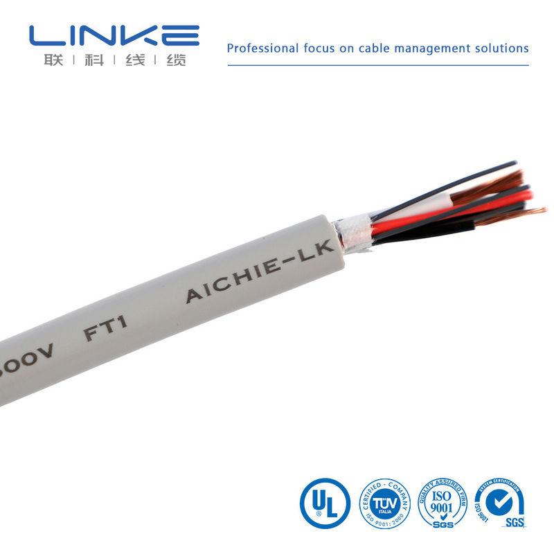 Tinned Copper Unshielded Stranded  Alarm Cable with Lsf Insulation and Jacket Security System Cable