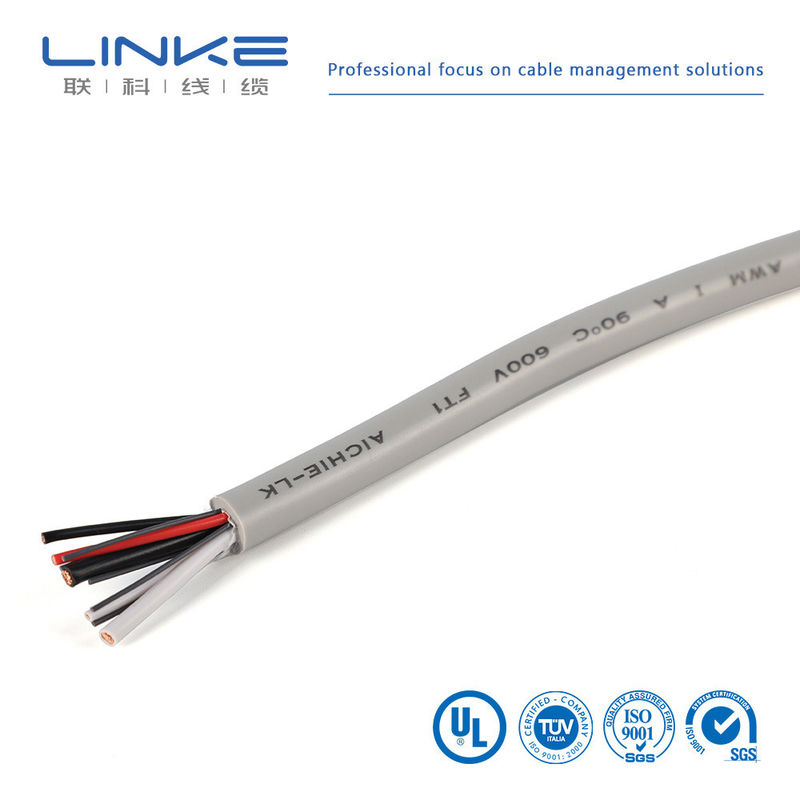 Tinned Copper Unshielded Stranded  Alarm Cable with Lsf Insulation and Jacket Security System Cable