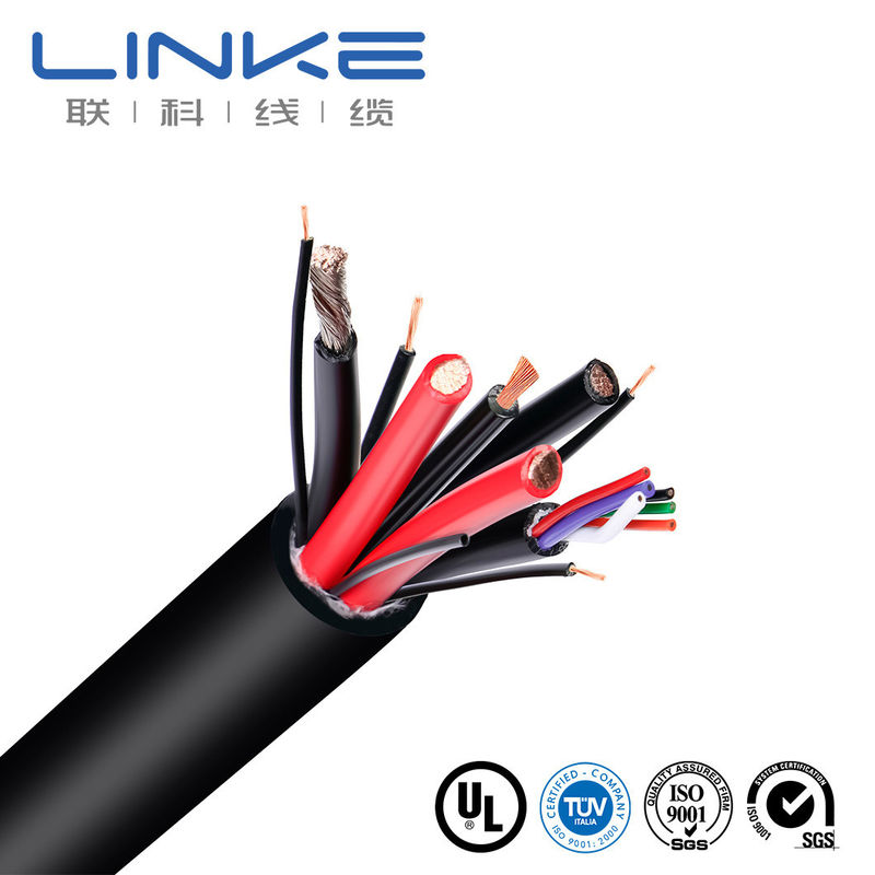 High Flexibility Water Resistant Customizable Multi-Core Tinned Copper Drag Chain Cable