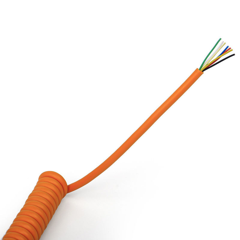 Spiral Spring Cable with 0.1-450mm² Range 300-600V Rated Voltage for Heavy Truck and Trailer Applications