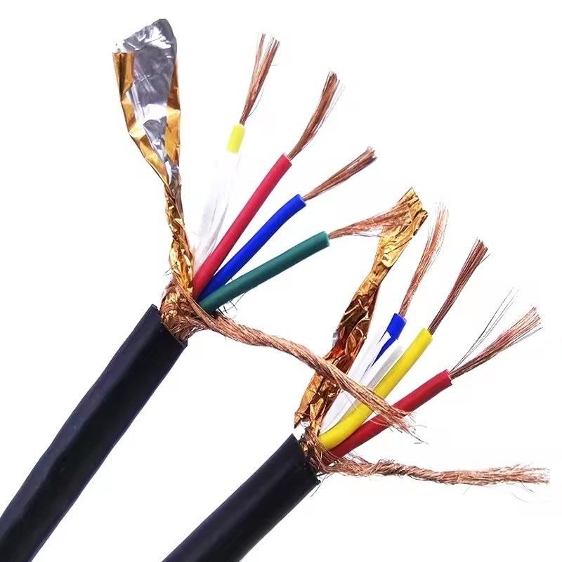 Round Wire UL. 2517 Tinned Copper Conductor Shielded PVC Insulated Multicore Cable