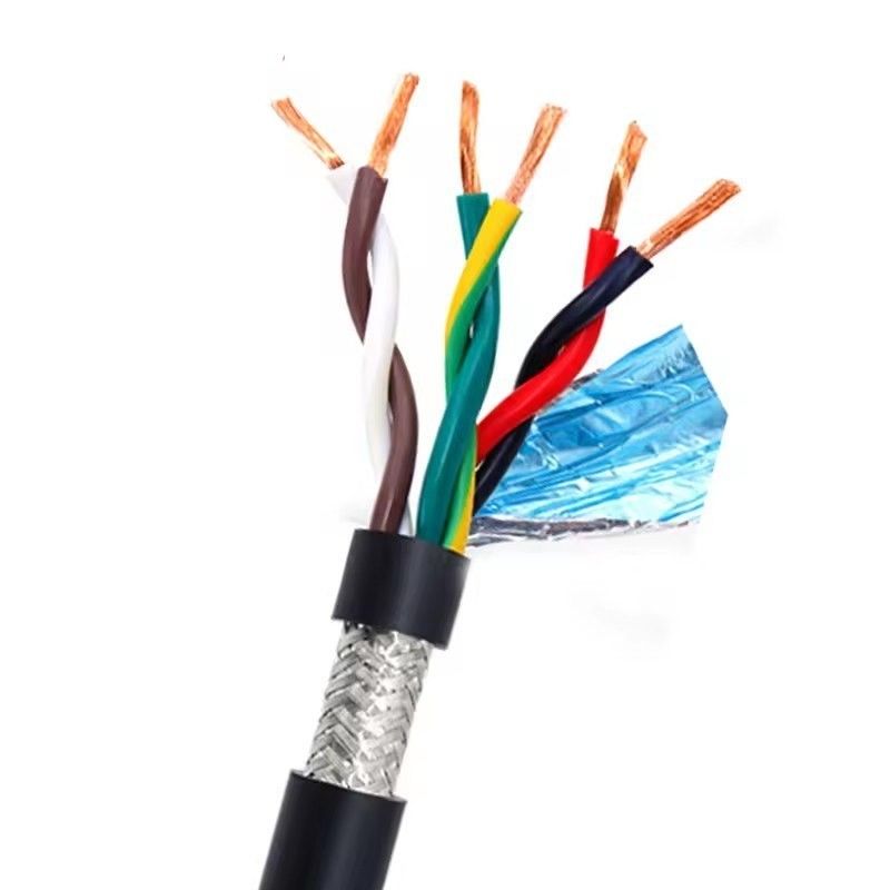 Round Wire UL. 2517 Tinned Copper Conductor Shielded PVC Insulated Multicore Cable