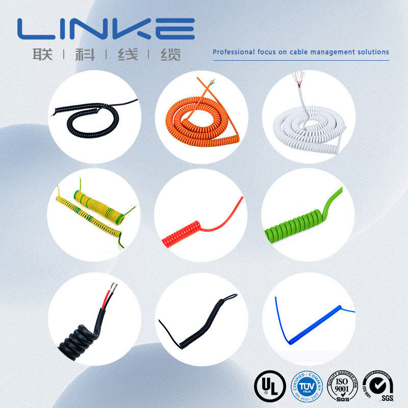 Outdoor LED Lighting Low Voltage Cable Coiled With Stranded Conductor