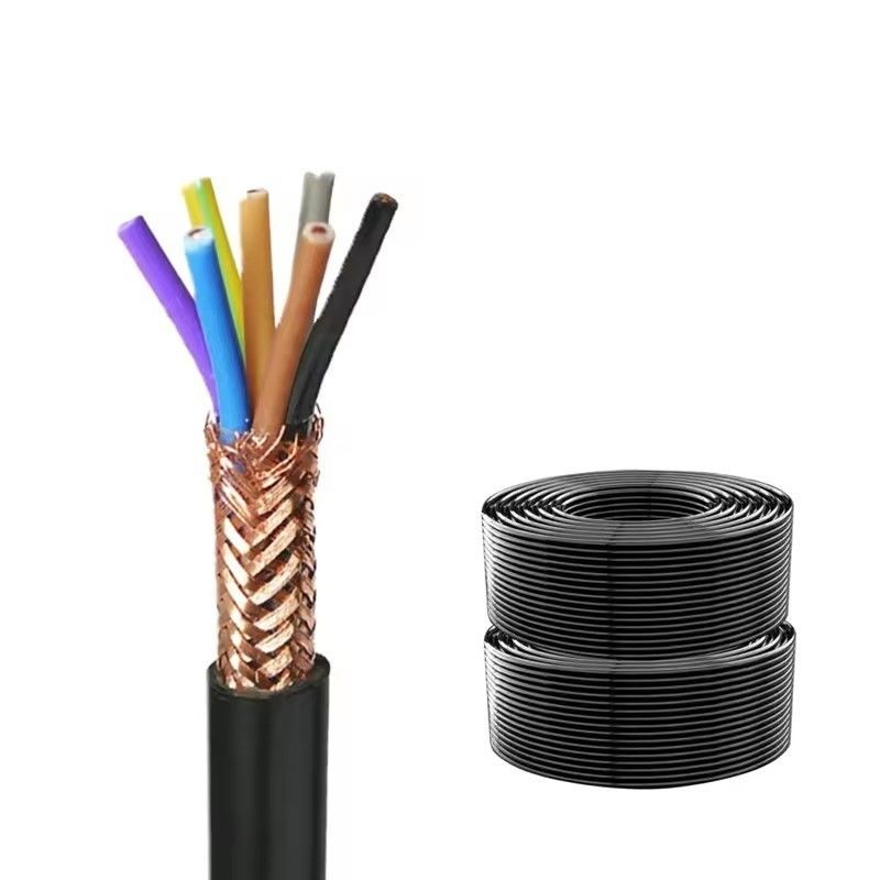 UL2725 Single Core Tinned Wire Spiral Shield Electric Wire USB Data Cable for Computer