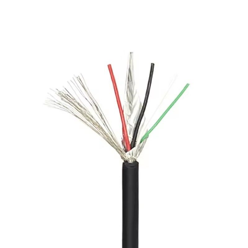 UL2725 Single Core Tinned Wire Spiral Shield Electric Wire USB Data Cable for Computer