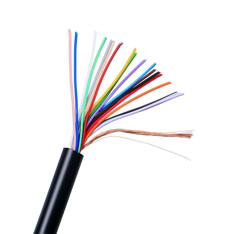 Mica Tape Shielded Fire Alarm Cable with Silicon Insulation and Flame Retardant Properties for Heavy Duty Applications