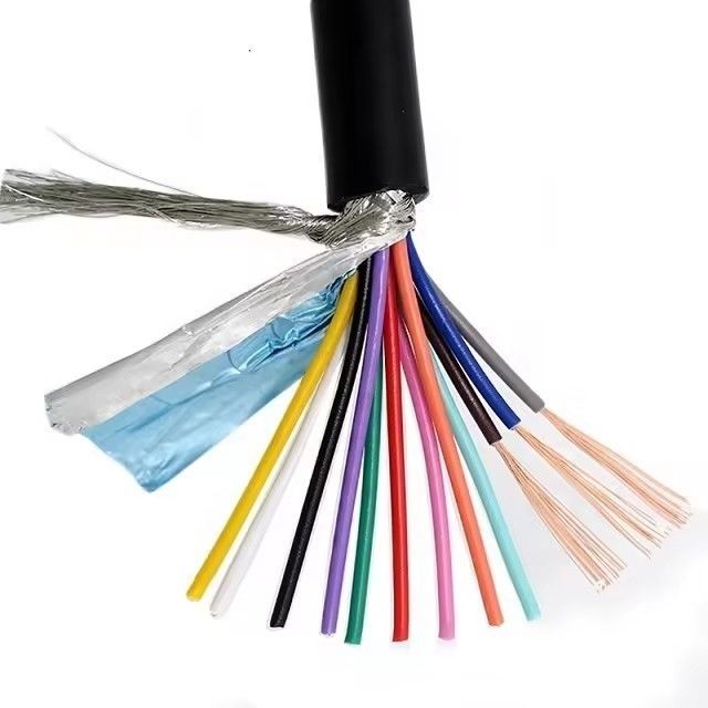 Twisted Pair UL2835 Low Voltage Wiring Harness Control Bare Copper Cable Round Wire