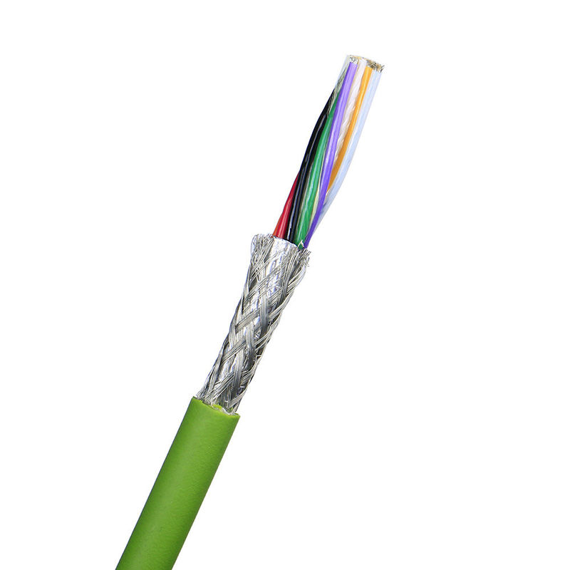 Rubber Jacket Coil Silicone Spiral Coiled Power Spring Robot Cable for Smooth Coiling