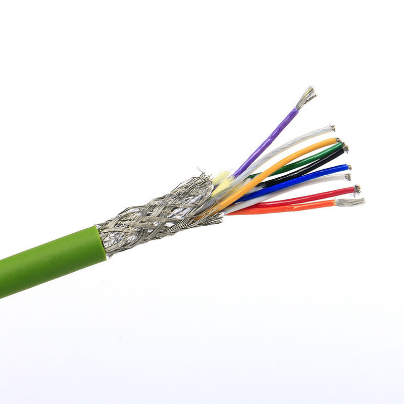 Rubber Jacket Coil Silicone Spiral Coiled Power Spring Robot Cable for Smooth Coiling