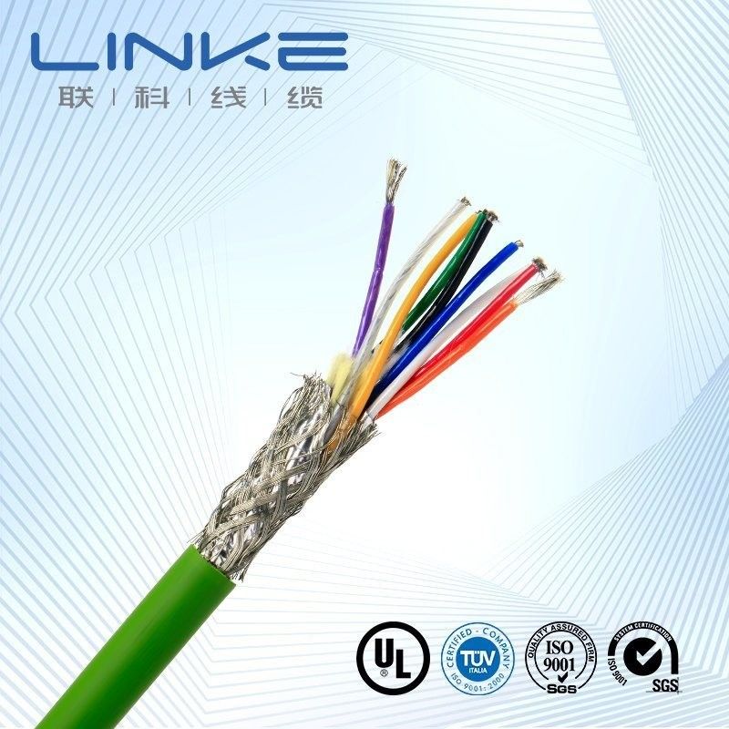 Rubber Jacket Coil Silicone Spiral Coiled Power Spring Robot Cable for Smooth Coiling