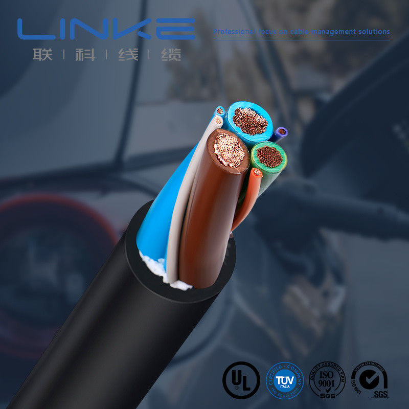 600V 16AMP Copper Core EV Charging Cable AC EV Wire for Fast Charging