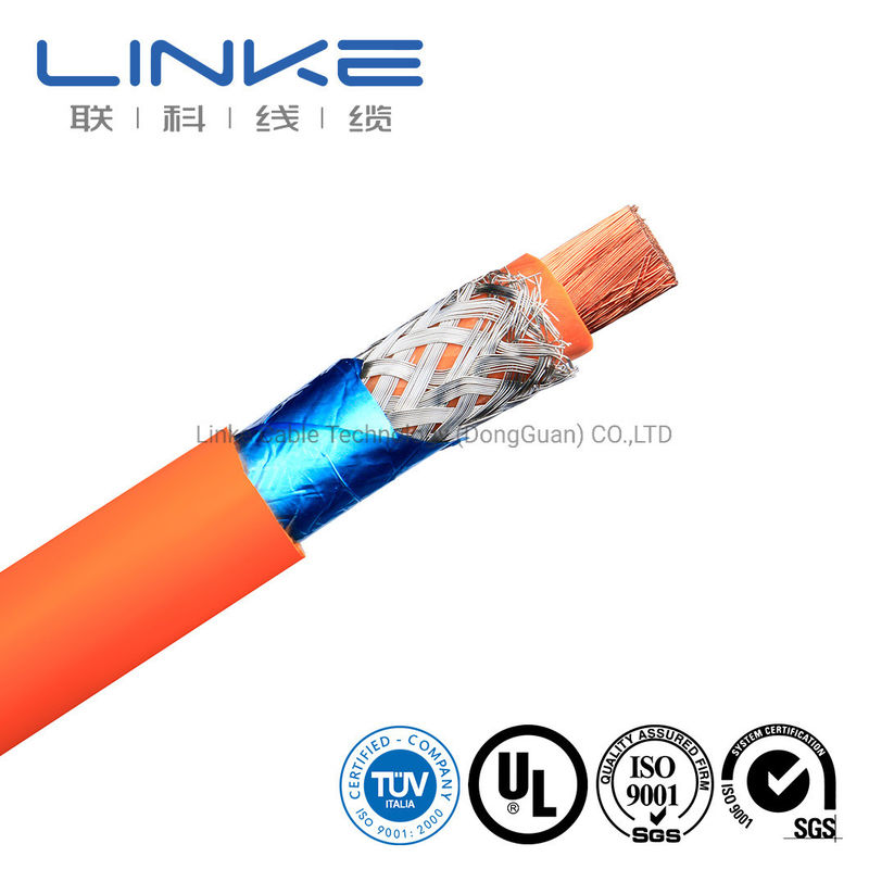 High voltage shielded wire high voltage electric charging pile 25 35 50 square electric vehicle 35KV EV high voltage wire copper conductor cross-linked polyethylene cable