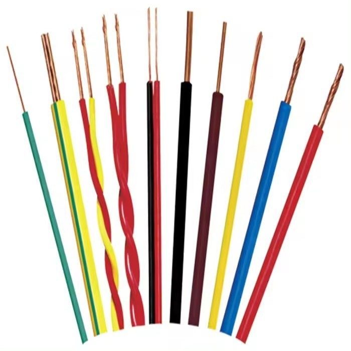 Three Color Line Environmental Protection Tinned Copper Conductor Cable UL1569 30AWG Wire