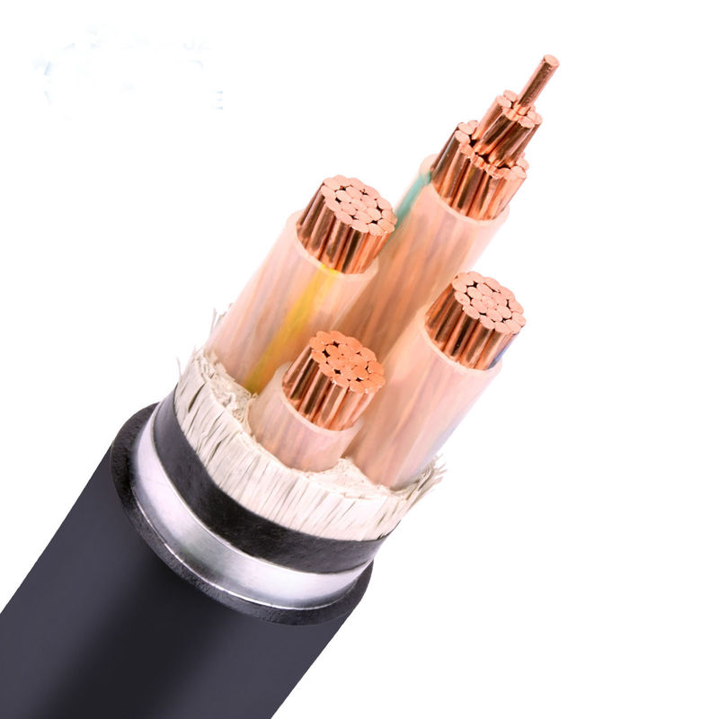 Insulated Round Wire Material 4 Core Underground Armoured Power Cable Teflon high temperature wire