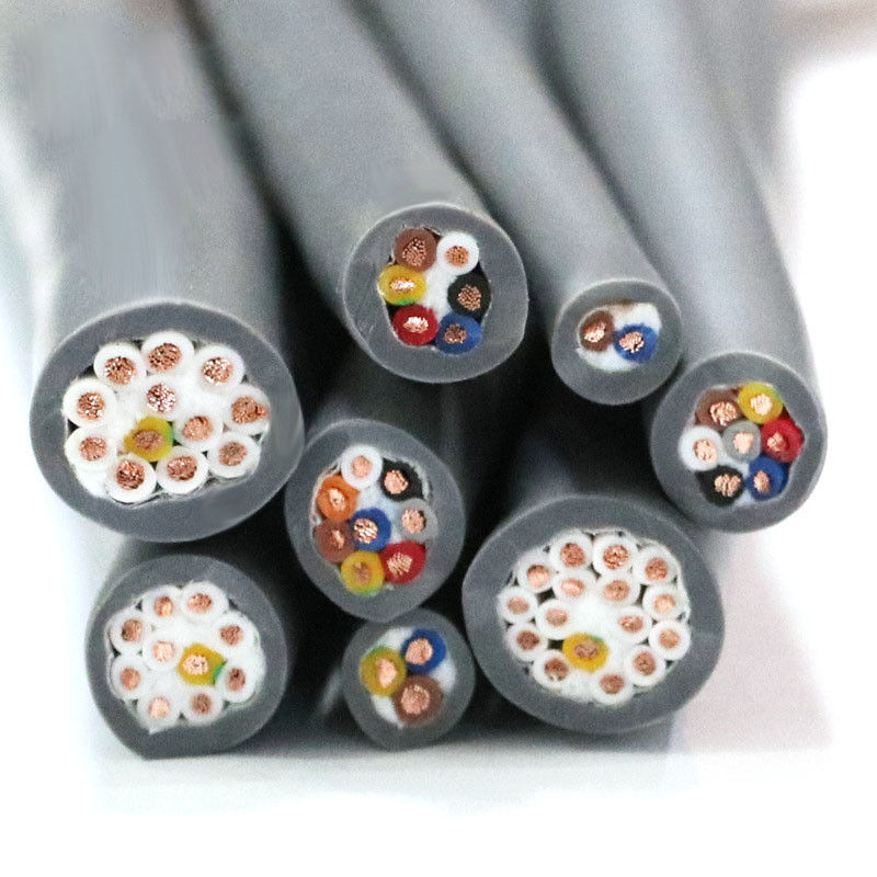 Insulated Round Wire Material 4 Core Underground Armoured Power Cable Teflon high temperature wire