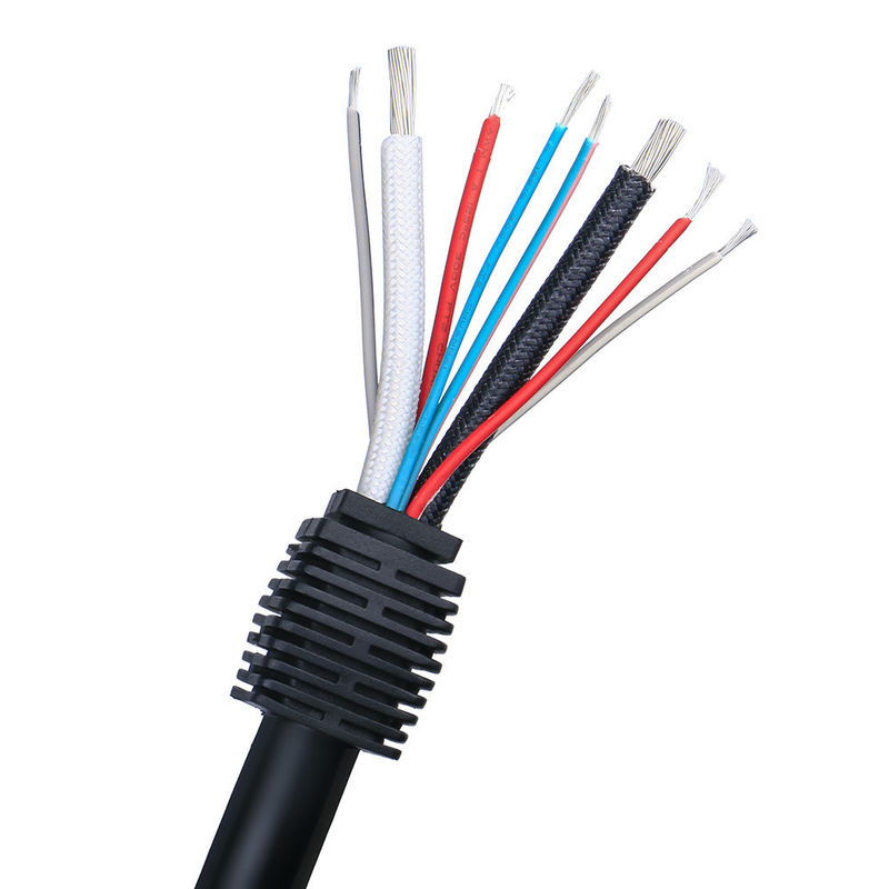 Coaxial Single Mode Direct Burial Fiber Optic Cable 300V Customized For Outdoor