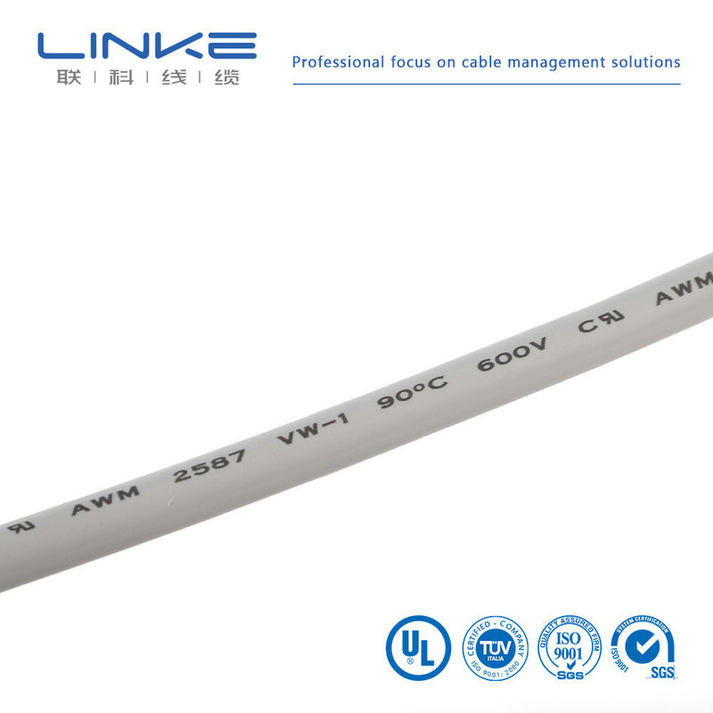 Custom Cable with Stranded Conductor and Insulated UL Shielded PVC Power Electric Wire
