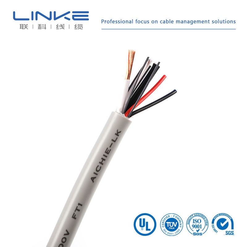 Custom Cable with Stranded Conductor and Insulated UL Shielded PVC Power Electric Wire