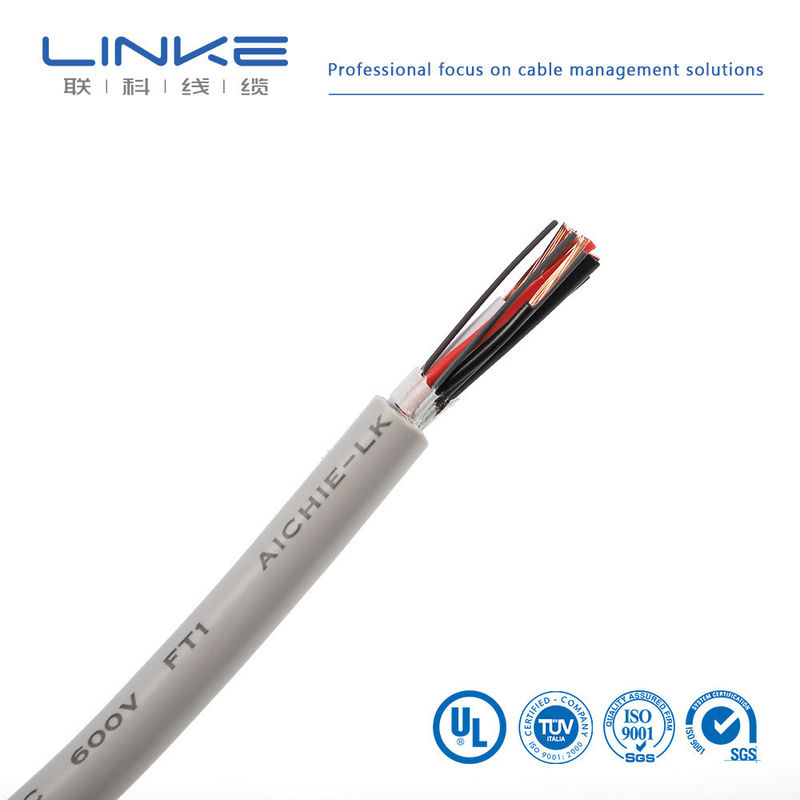Custom Cable with Stranded Conductor and Insulated UL Shielded PVC Power Electric Wire