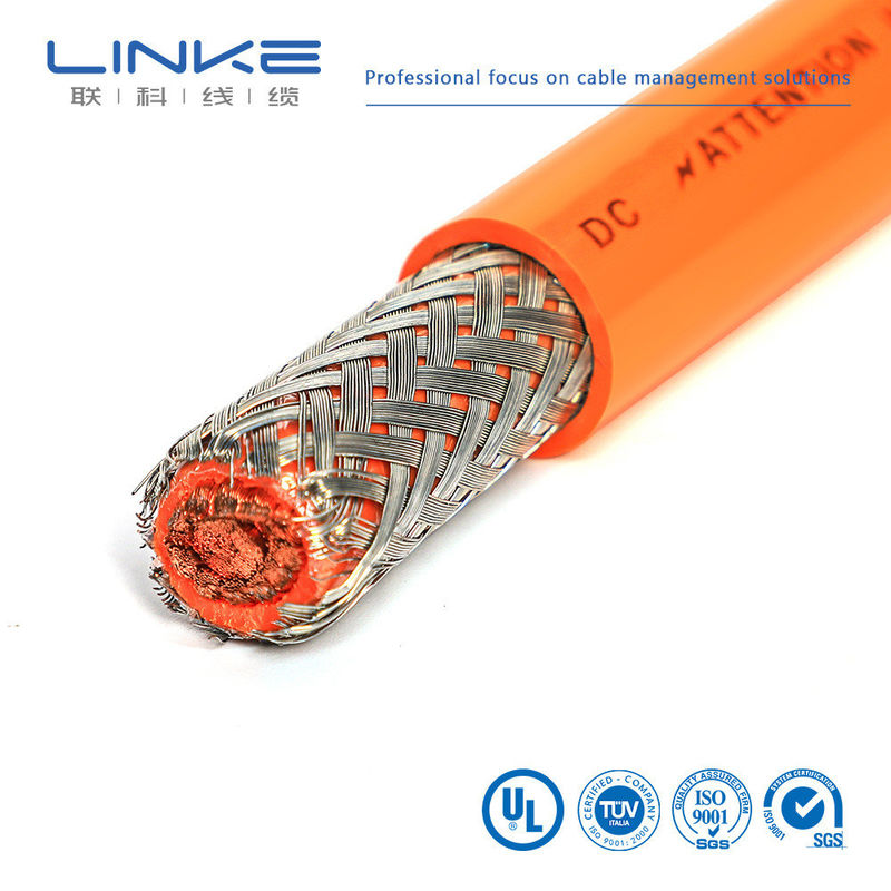 EV Energy High Temperature Unshielded Wire High Voltage Cable 1500V For Construction