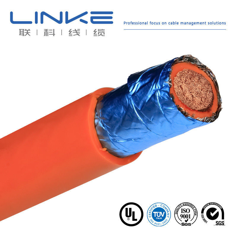 High flexibility pure copper EV cable, 10/16/25/35/50/70 square mm single core high voltage EV battery cable