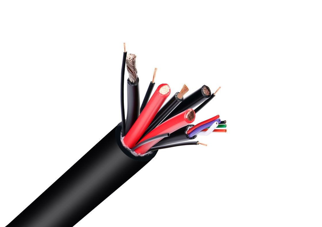 22AWG Underwater Cable with Water-Blocking Yarn and Vectran Fiber for Industrial Control Applications