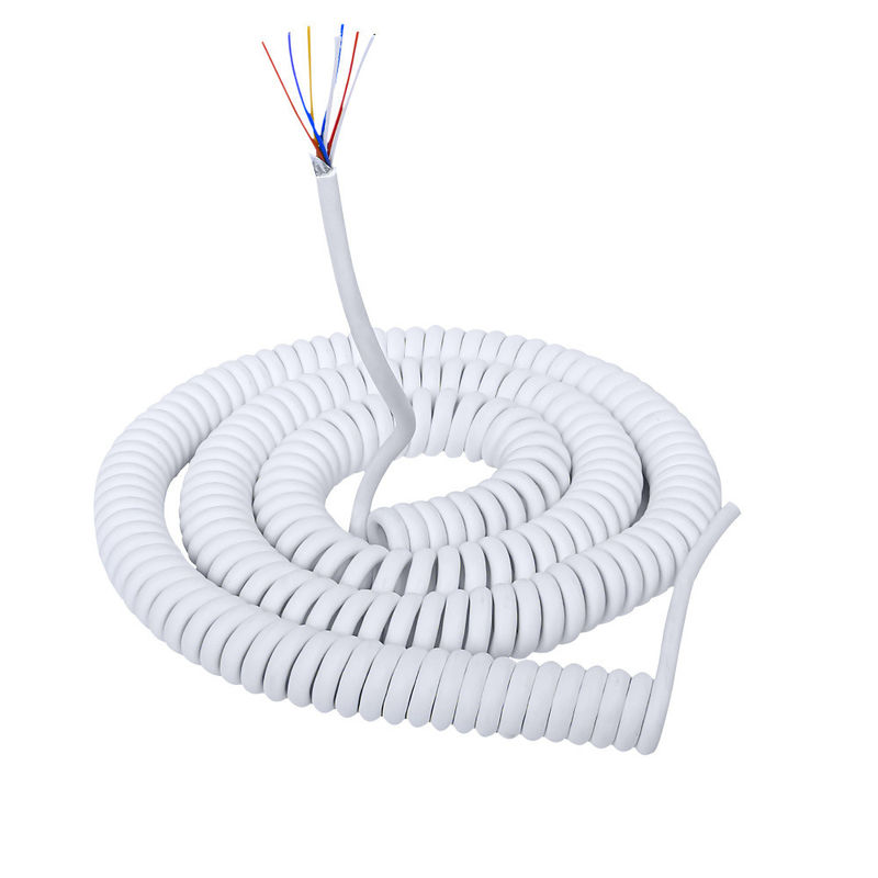 Low and Medium Voltage Cable PVC Insulated Tinned Wire Spring Electric Spiral Cable
