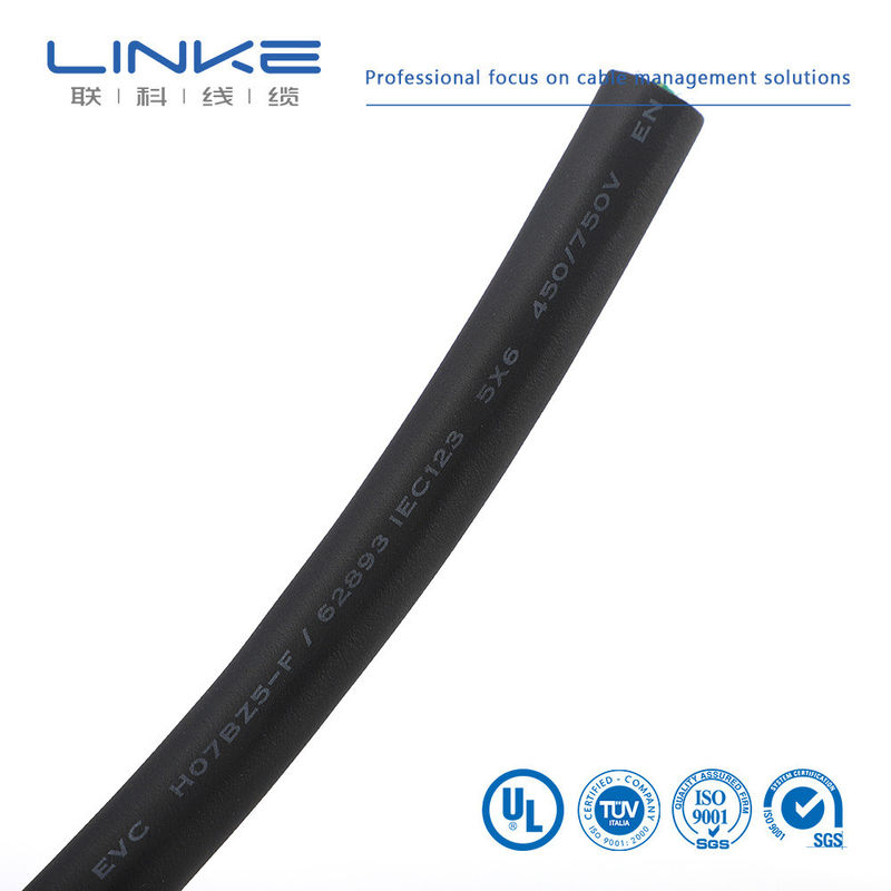 Insulated UL3817 High Voltage EV Storage Cable Copper Conductor Cord Flexible Cable
