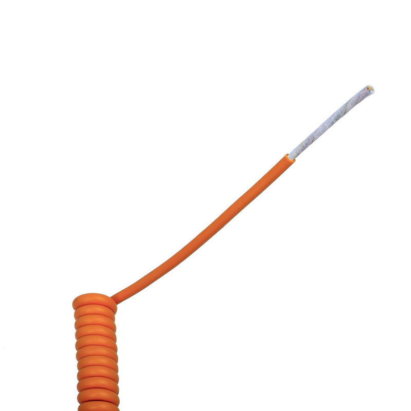 Industrial Control Cable with Tined Copper Wire and PVC/PE/PP/PU/TPE Insulation Spring line