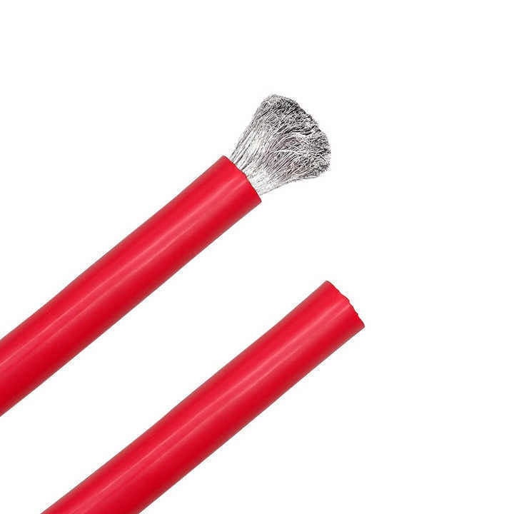 Overhead 18AWG High Temperature Flexible Soft Silicone Electric Wire flame retardant New energy lithium battery use