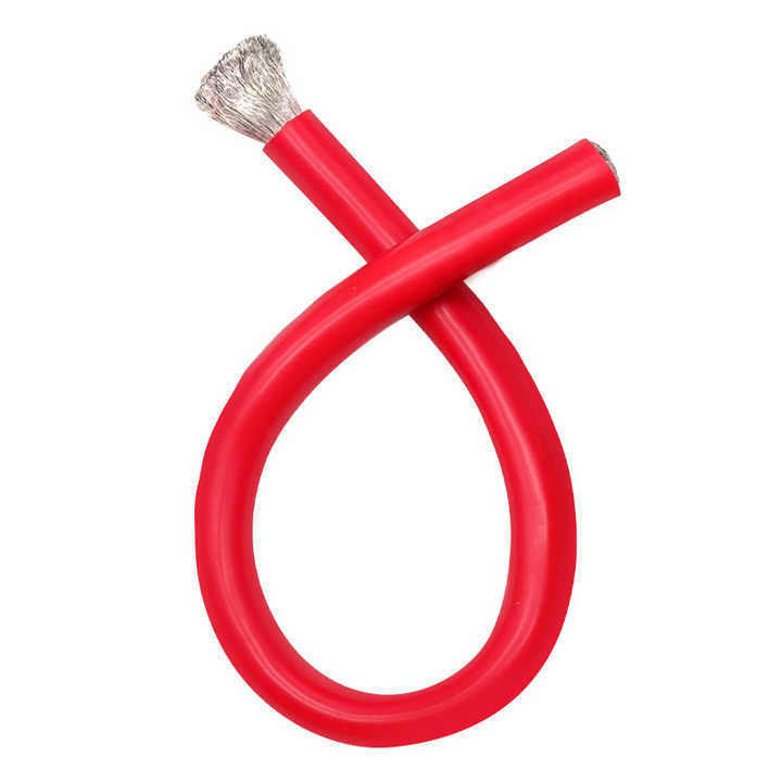 Overhead 18AWG High Temperature Flexible Soft Silicone Electric Wire flame retardant New energy lithium battery use