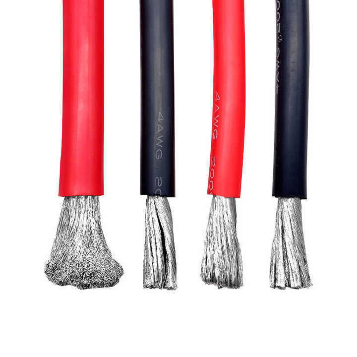 Overhead 18AWG High Temperature Flexible Soft Silicone Electric Wire flame retardant New energy lithium battery use