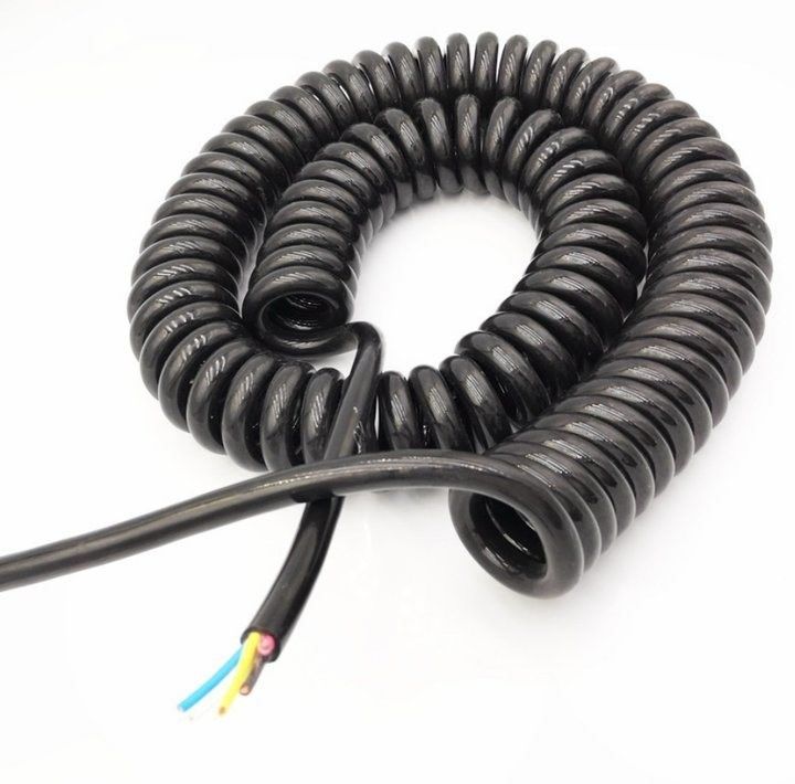 Customized Industrial Control Cable for High Power Processing OEM Spiral Cable with UL Certification