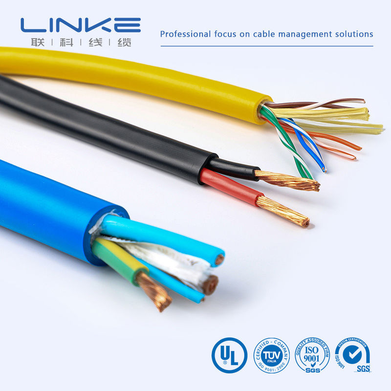 60227 IEC 06 RV Industrial Control Cable PVC Insulated Copper Core Cable 300V/500V