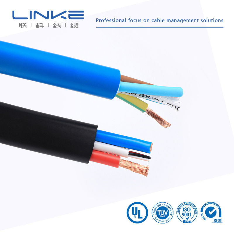 60227 IEC 06 RV Industrial Control Cable PVC Insulated Copper Core Cable 300V/500V