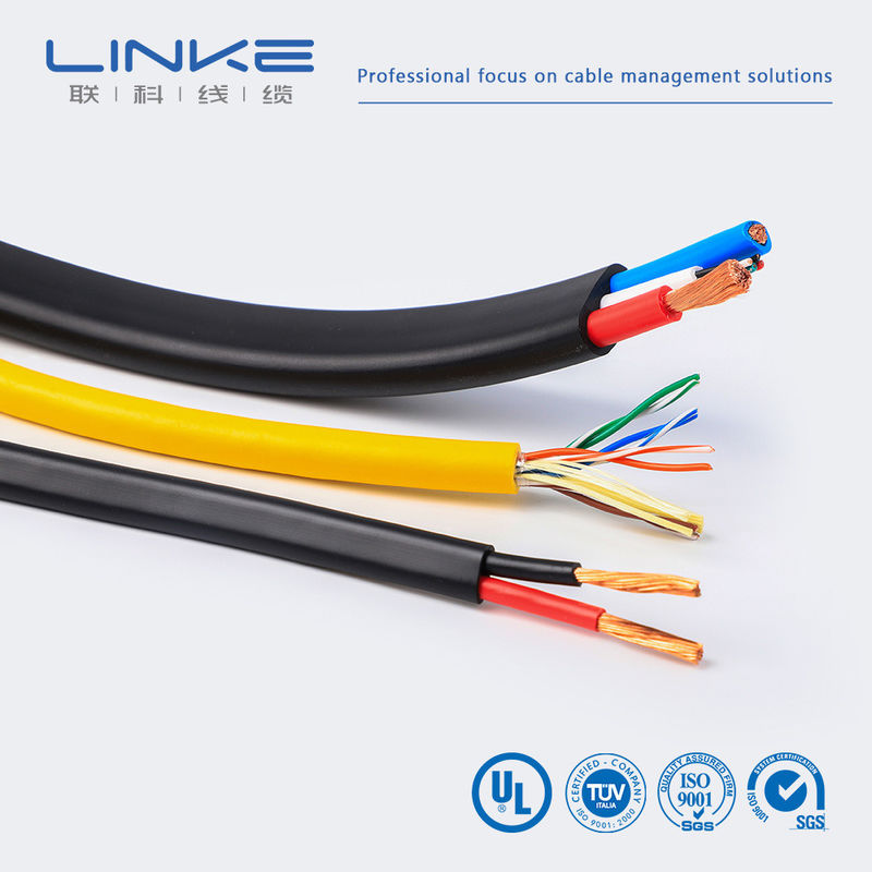 Soft Copper Wire PVC Insulated Industrial Control Cable 60227 IEC 52 53rvv Multi-core control cable