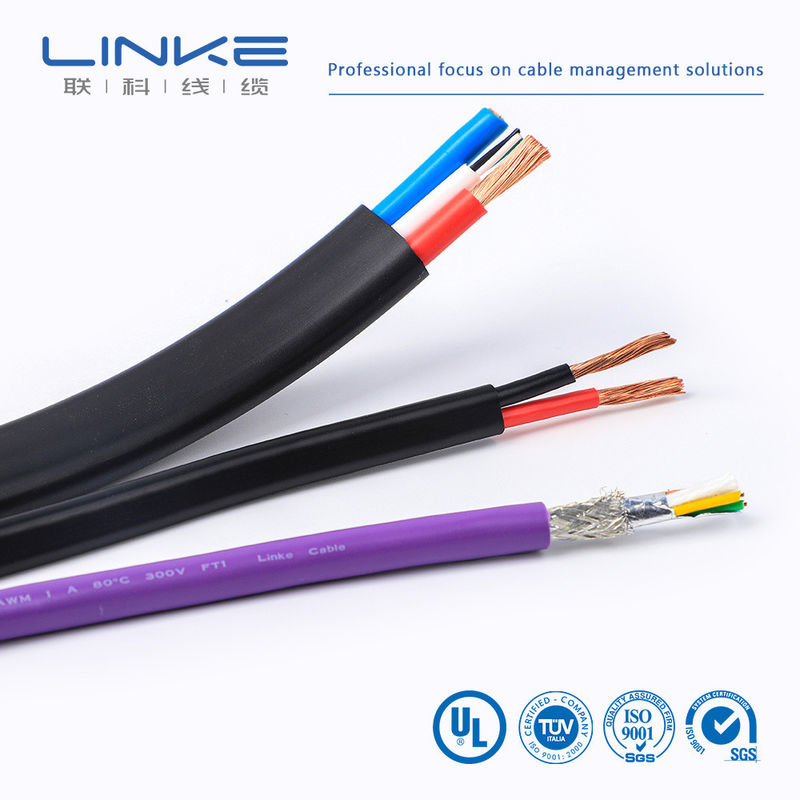 Flame Retardant UL Certified 300V/500V Industrial Control Shielded Cable for Electric Equipment