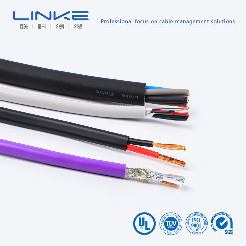 Soft Copper Wire PVC Insulated Industrial Control Cable 60227 IEC 52 53rvv Multi-core control cable