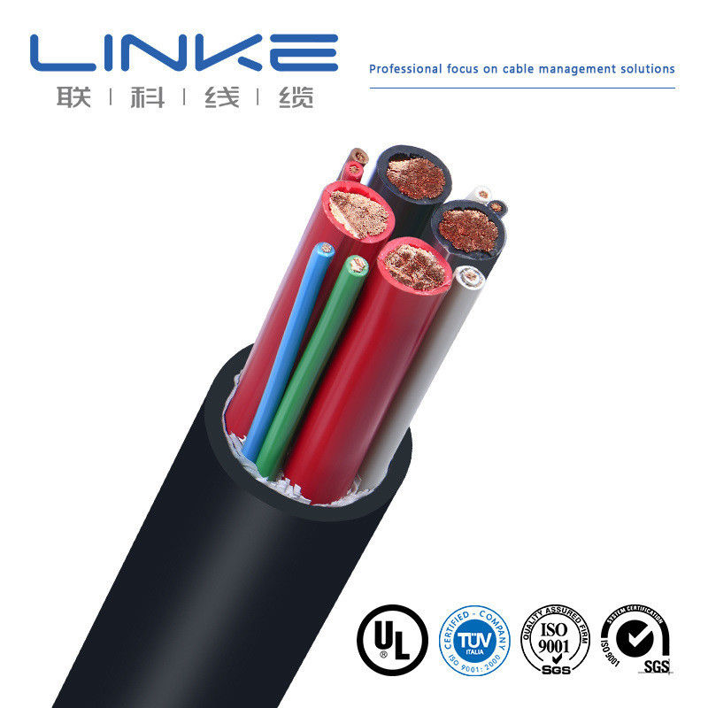 UL 600V 16AMP 3*14AWG+1*18AWG AC EV Wire EV Charging Cable with Oxygen-Free Copper Conductor