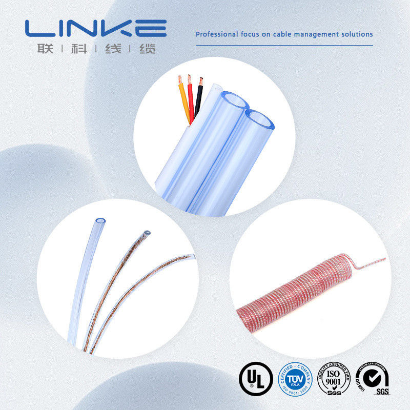 Zoll EEG Cable with Transparent PVC Pipe Tubing General Wiring Harness and Copper Core
