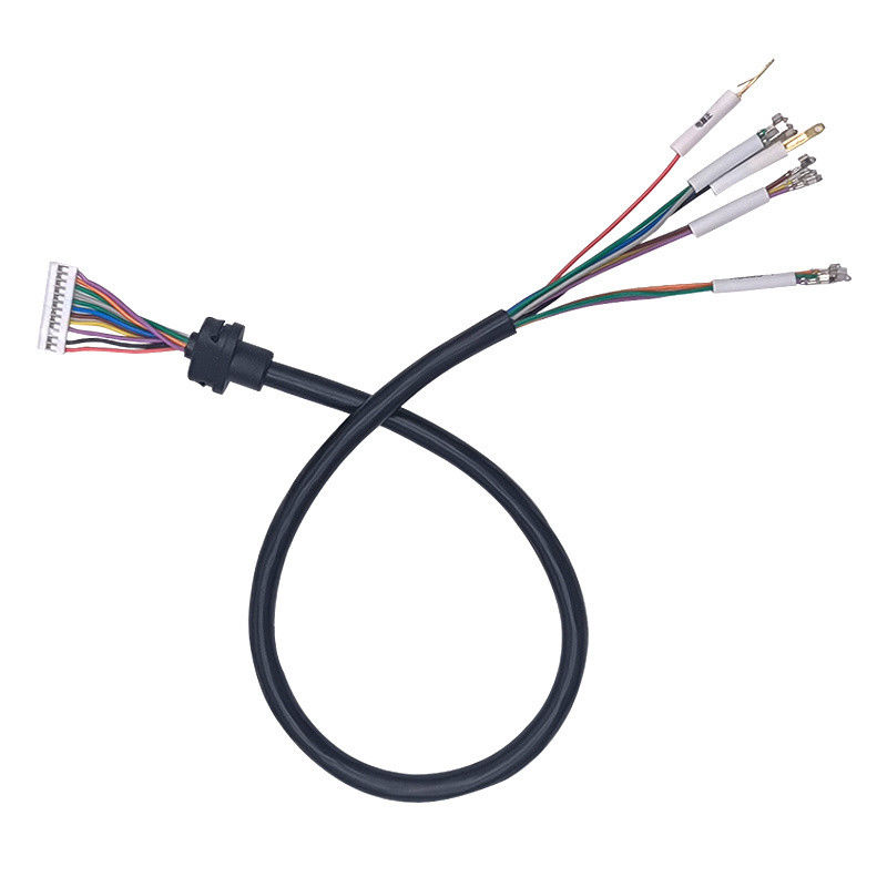 Customized High Voltage Multi Leads Medical Cable Coiled Wire Harness Assembly