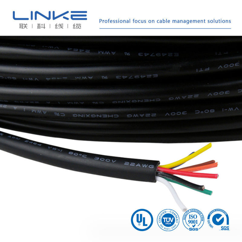 TPE Halogen-Free Cold Shielded Wire Copper Core Cable with HDPE Insulation Material