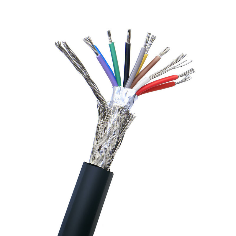 Stranded Conductor UL20280 Halogen-Free TPU Jacket PVC Insulated Power Cable for 300V