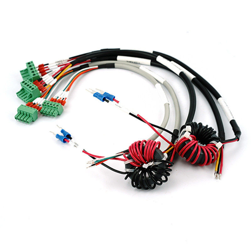 Round Medical Cable Wire Harness For Low Medium Voltage Electronic Equipment OEM Diagnostic Medical Device Harness wi