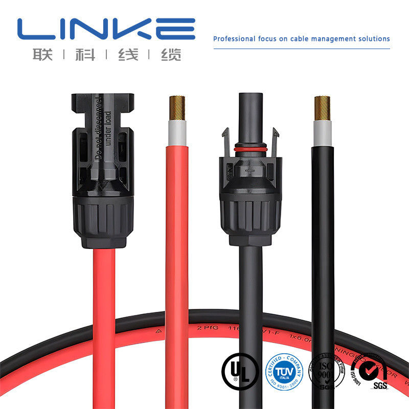 XLPE Insulation Photovoltaic Cable with Tinned Copper Core for 600V/1000V Solar Energy Storage Applications