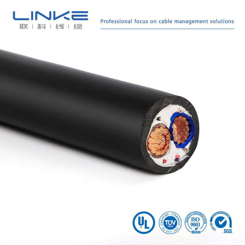 High Voltage Power Cable with Copper Conductor and PVC Insulation for 300-600V Solar EV Applications