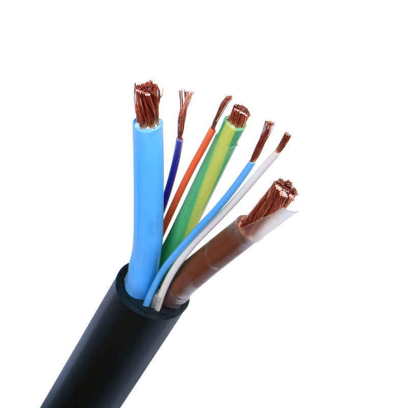 1 to 24 Core FRP Self-Supporting Hybrid Fiber Power Cable with Tinned Copper for High-Speed Transmission