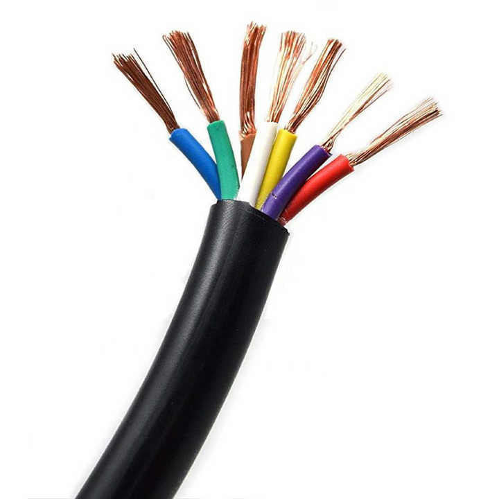 Tinned Copper Single Core XLPE Insulation Automotive Car EV Charging Cable Flexible Stranded Construction Low Smoke Zero Halogen